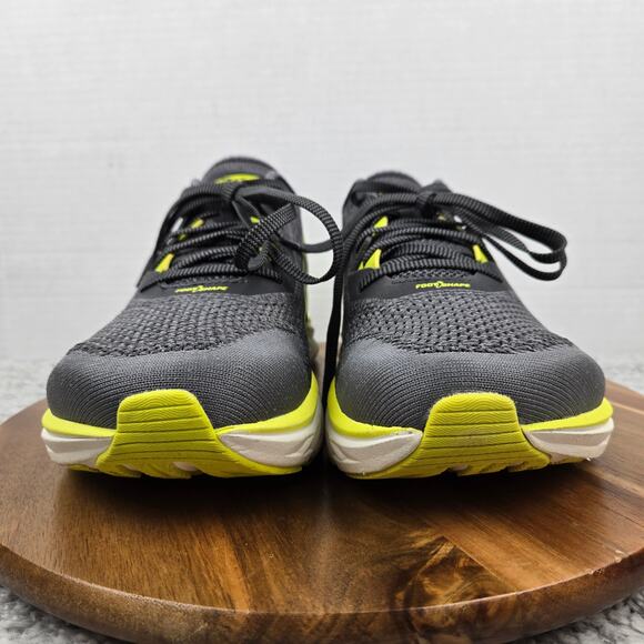 Altra Mens 10 Torin 4 Gray Lime Athletic Daily Performance Gym Road Running Shoe - Picture 4 of 12